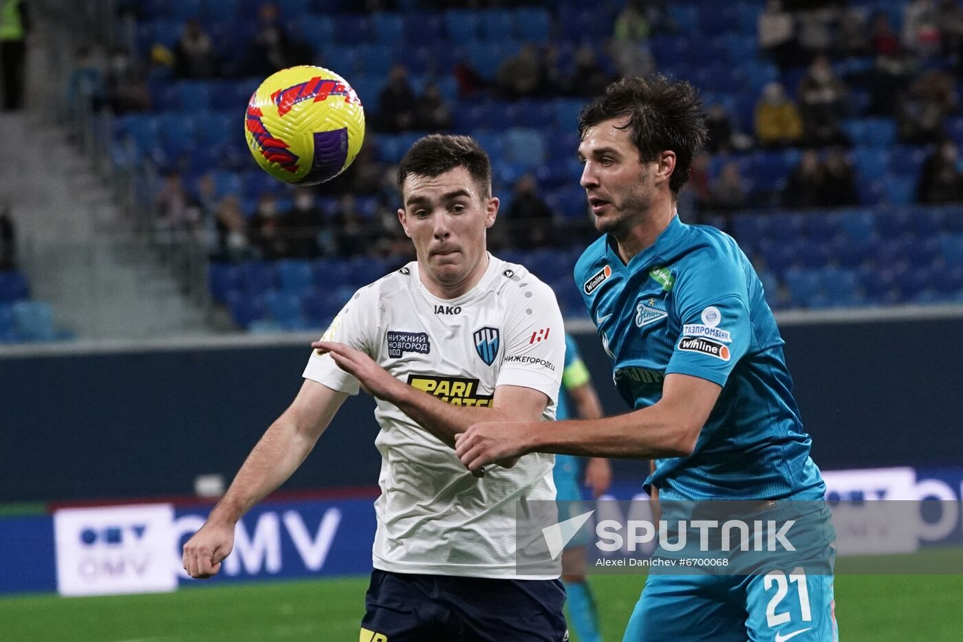 Russia Soccer Premier-League Zenit - Nizhny Novgorod