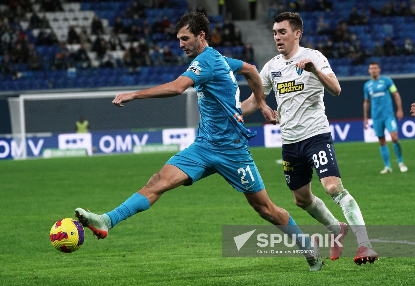 Russia Soccer Premier-League Zenit - Nizhny Novgorod