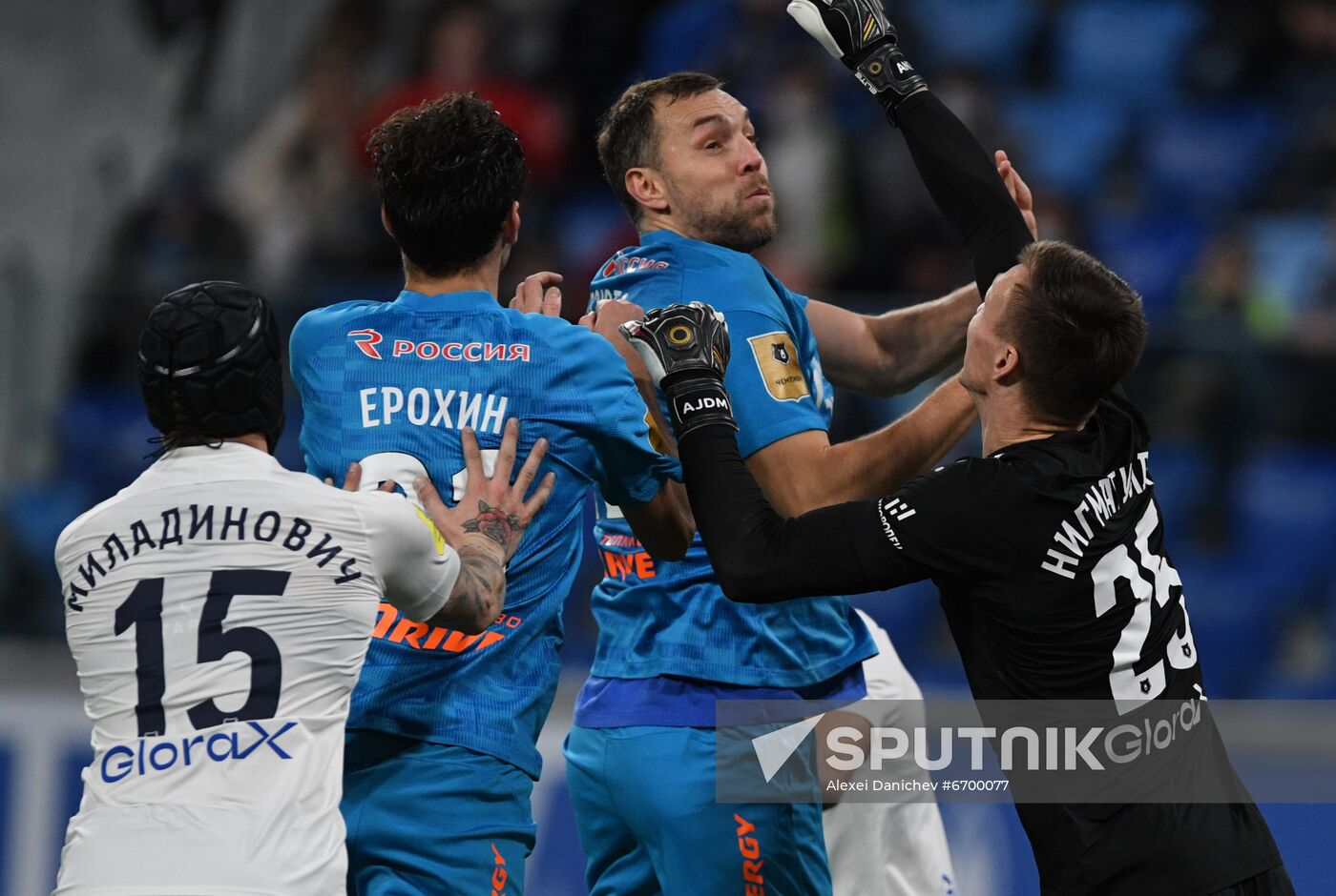 Russia Soccer Premier-League Zenit - Nizhny Novgorod