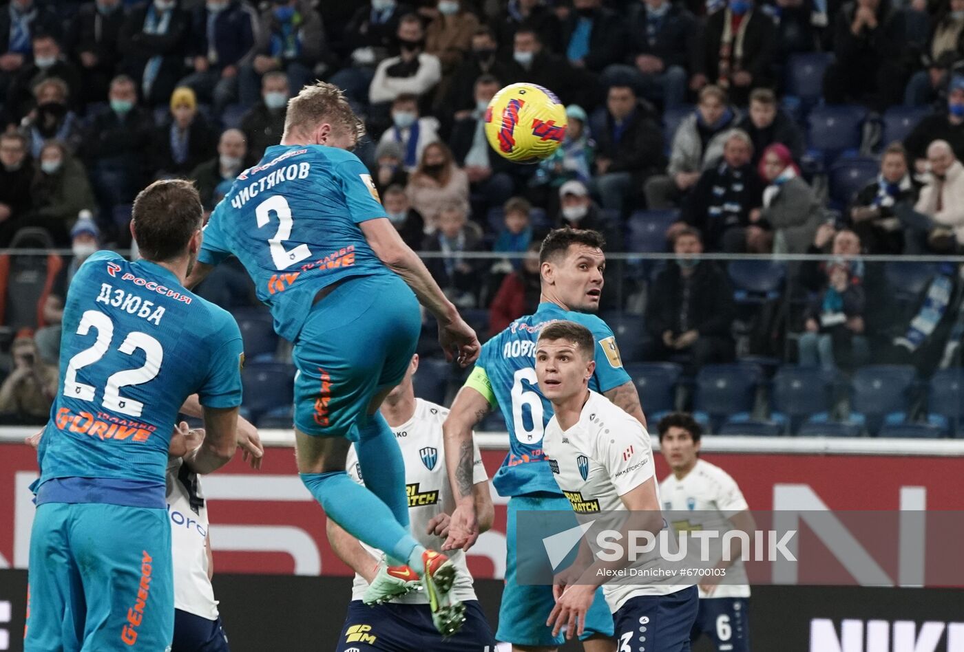Russia Soccer Premier-League Zenit - Nizhny Novgorod