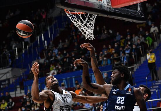 Russia Basketball Euroleague Zenit - Olimpia