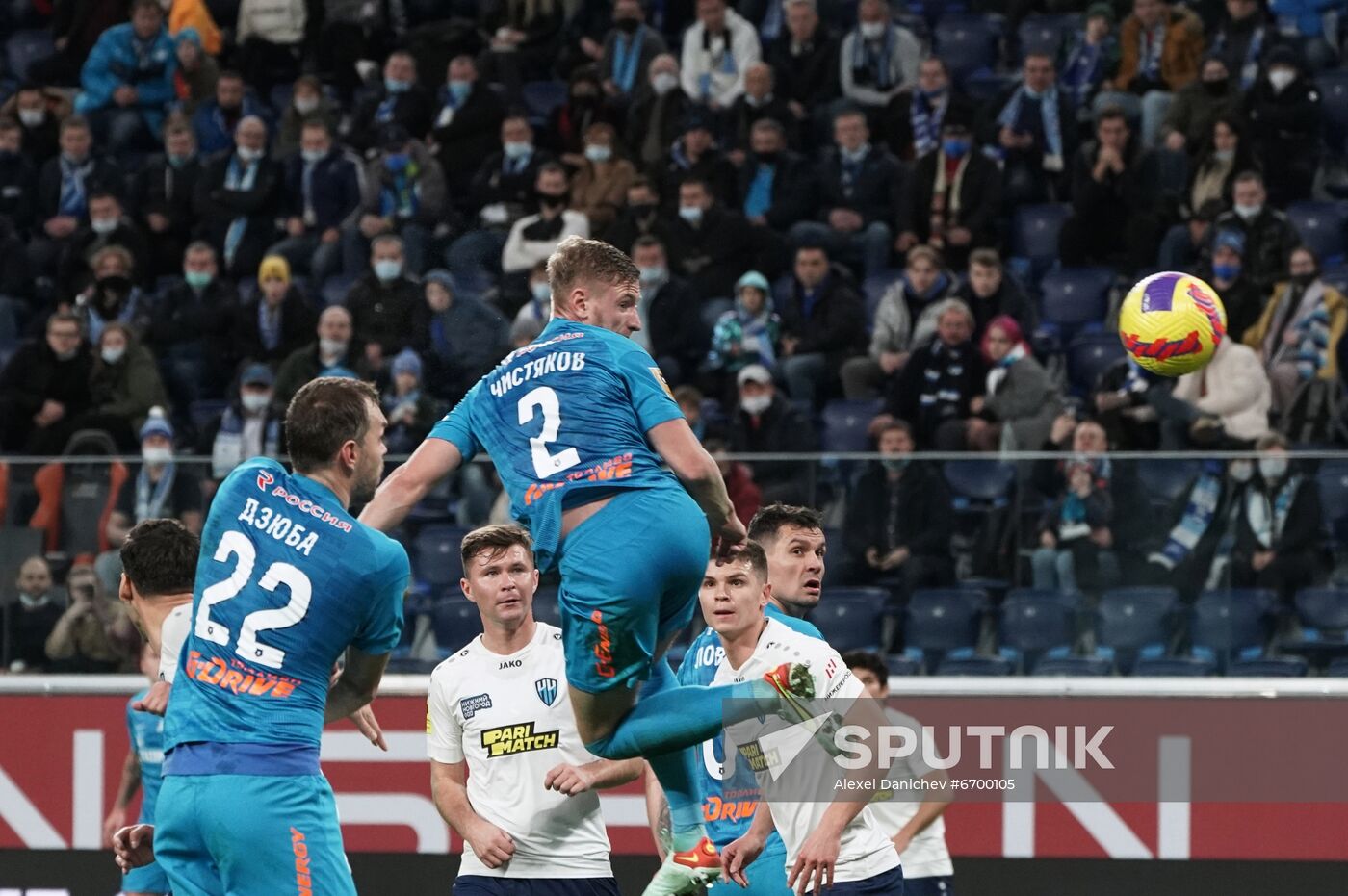 Russia Soccer Premier-League Zenit - Nizhny Novgorod