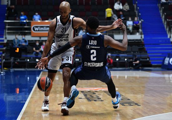 Russia Basketball Euroleague Zenit - Olimpia
