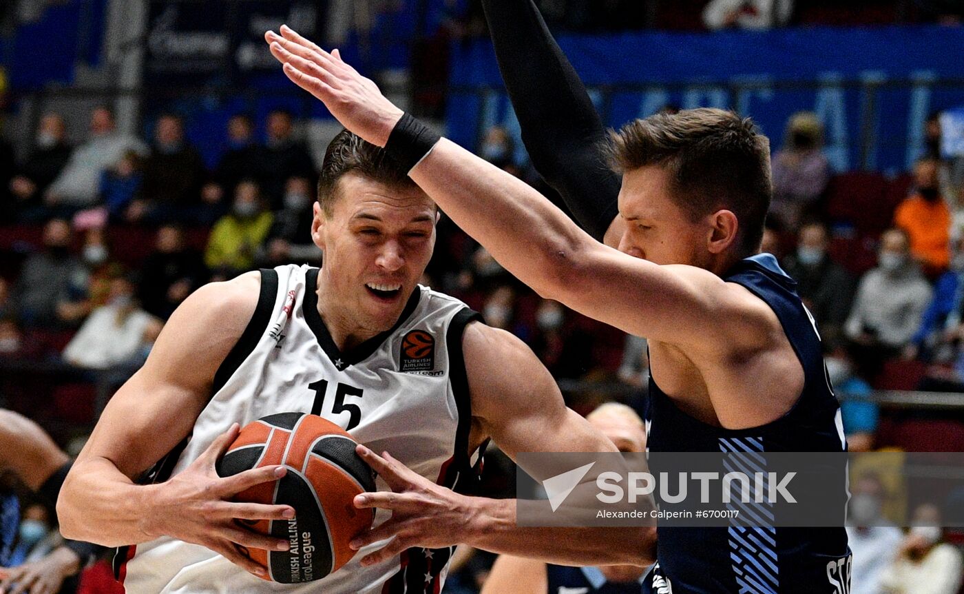 Russia Basketball Euroleague Zenit - Olimpia