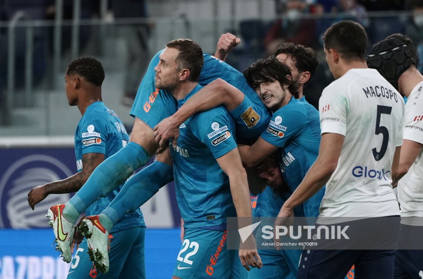 Russia Soccer Premier-League Zenit - Nizhny Novgorod