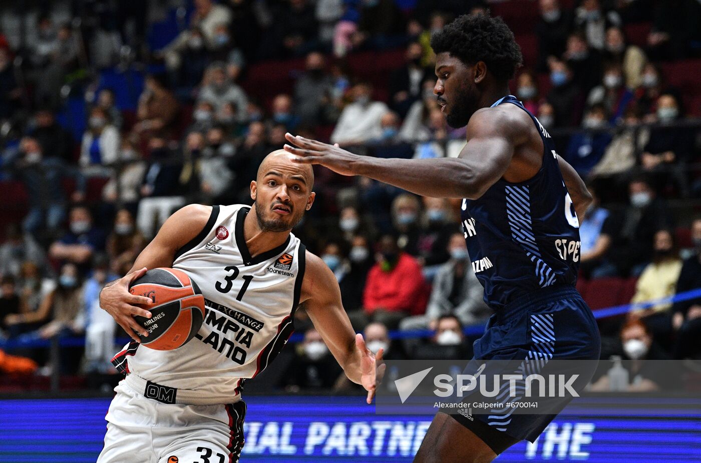 Russia Basketball Euroleague Zenit - Olimpia