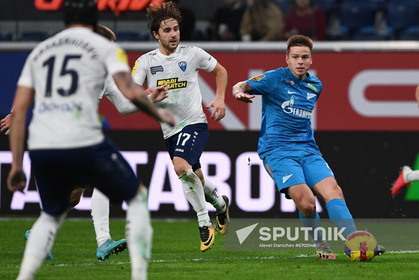 Russia Soccer Premier-League Zenit - Nizhny Novgorod