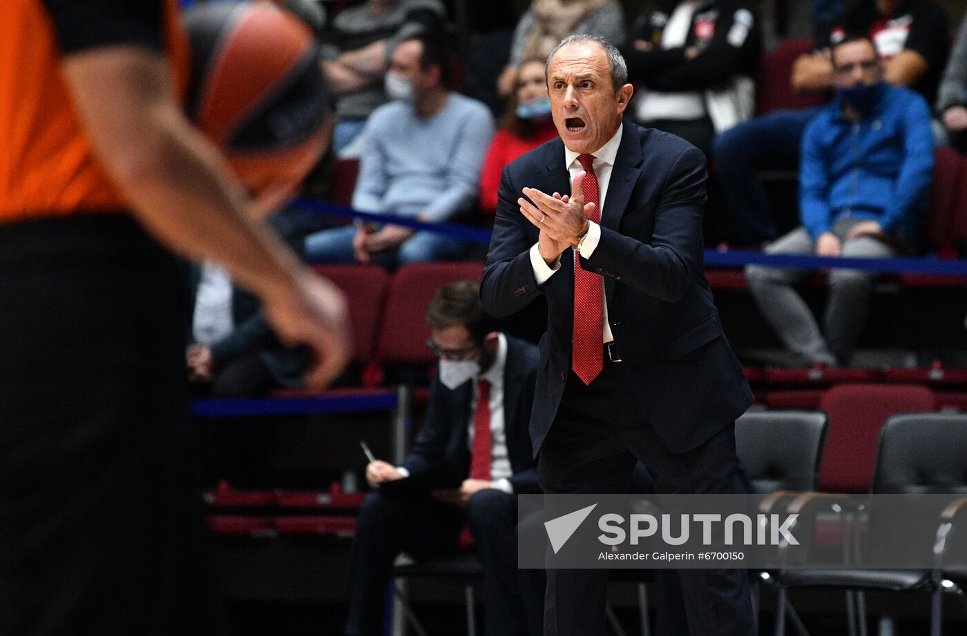 Russia Basketball Euroleague Zenit - Olimpia