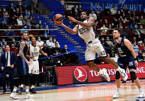 Russia Basketball Euroleague Zenit - Olimpia
