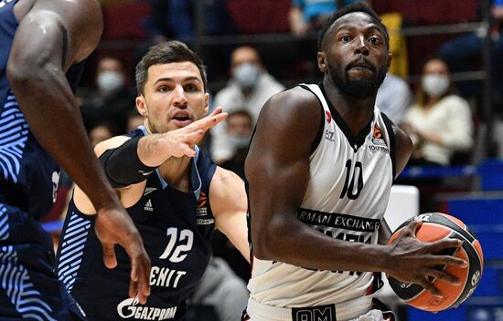 Russia Basketball Euroleague Zenit - Olimpia