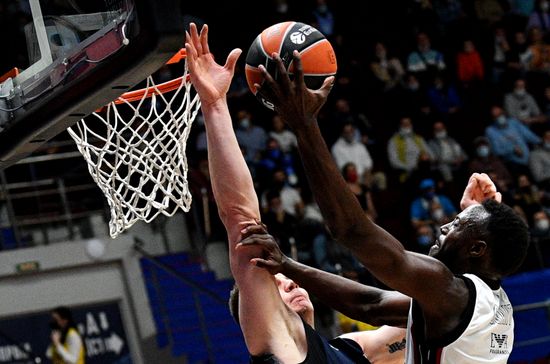 Russia Basketball Euroleague Zenit - Olimpia