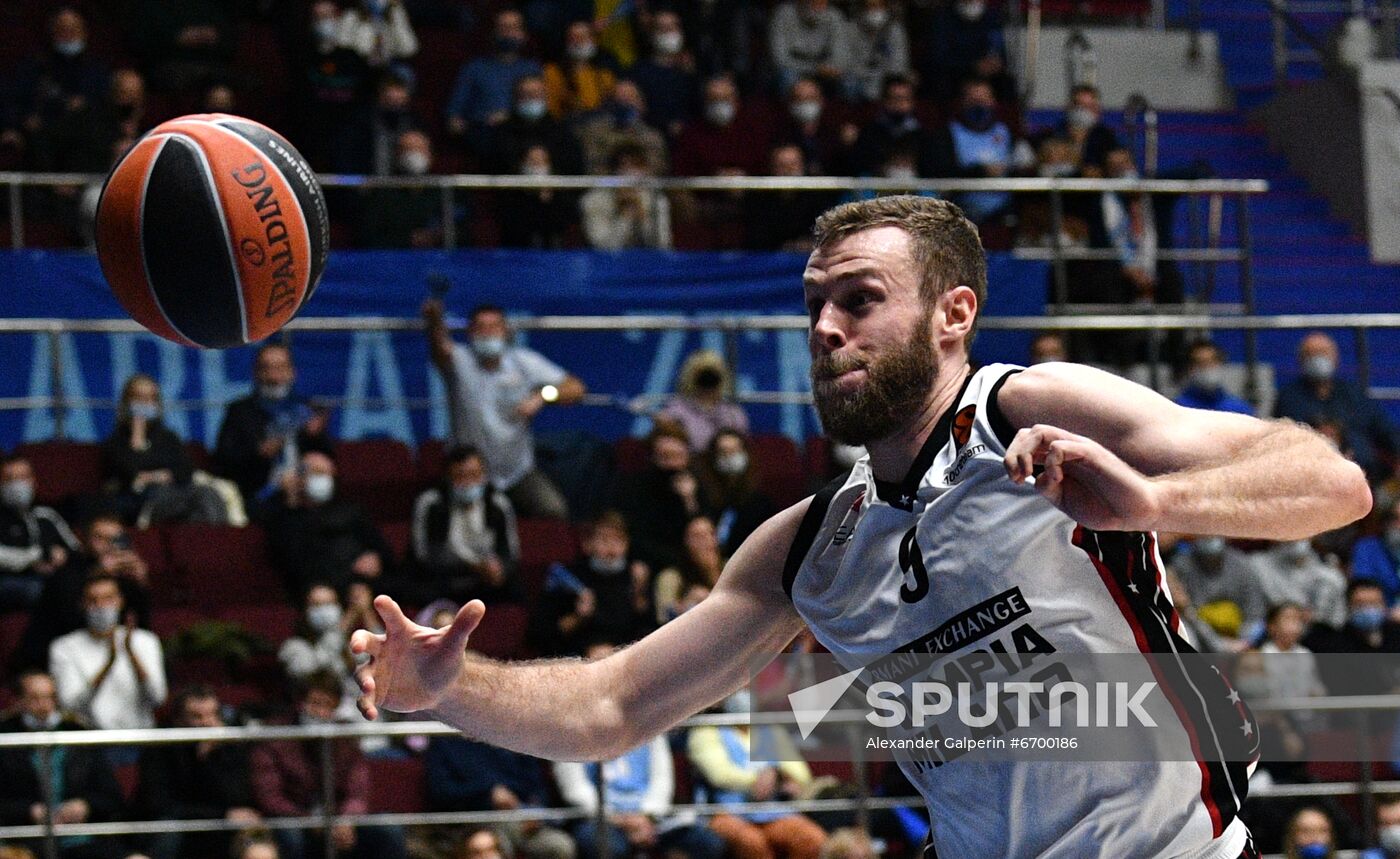 Russia Basketball Euroleague Zenit - Olimpia