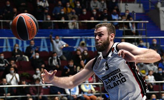 Russia Basketball Euroleague Zenit - Olimpia