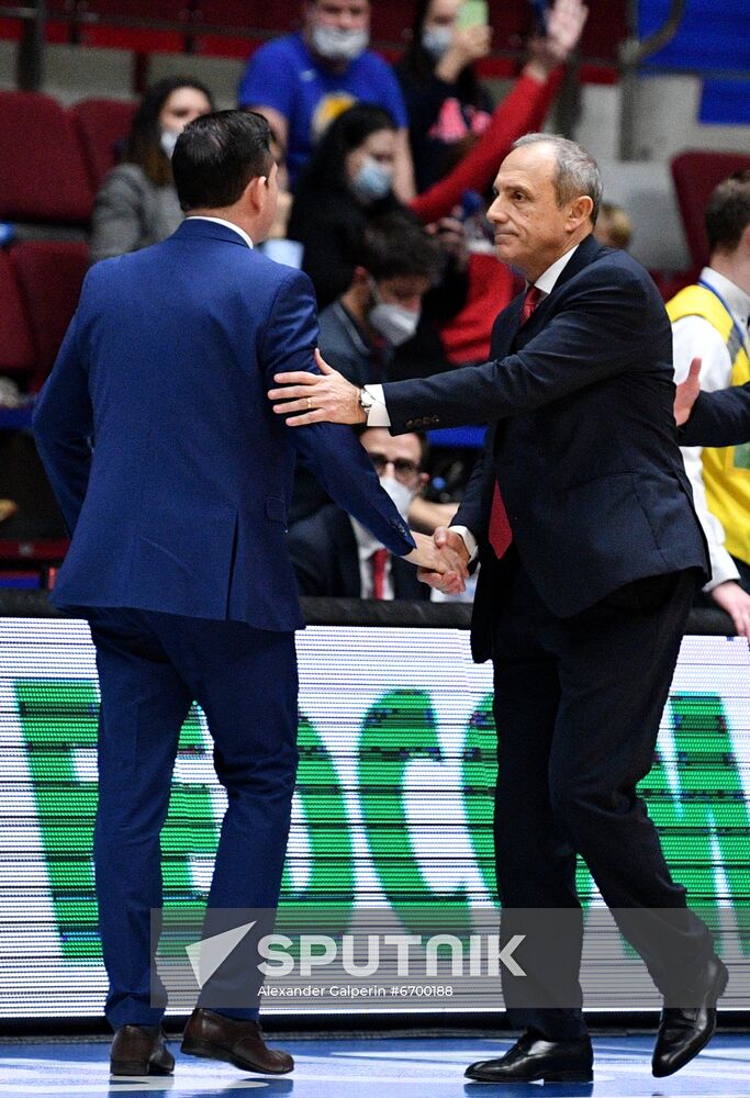 Russia Basketball Euroleague Zenit - Olimpia