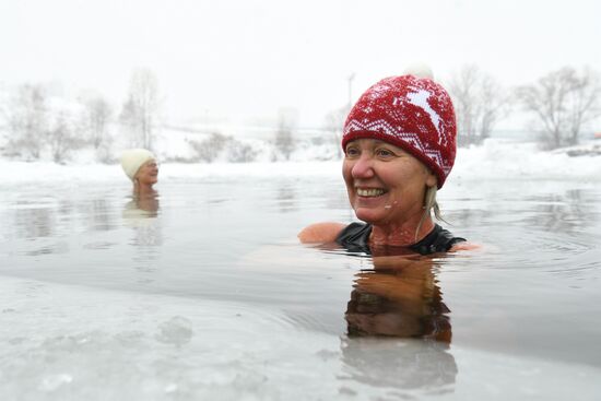 Russia Winter Swimming