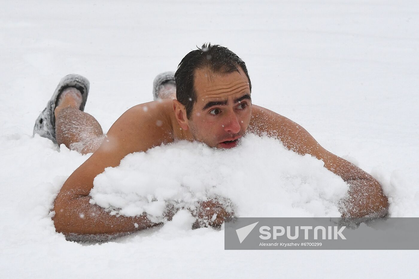 Russia Winter Swimming