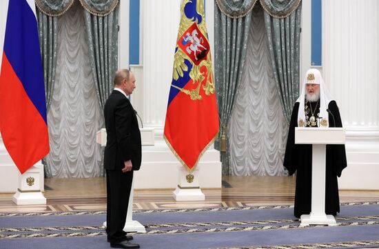 Russia Putin Patriarch