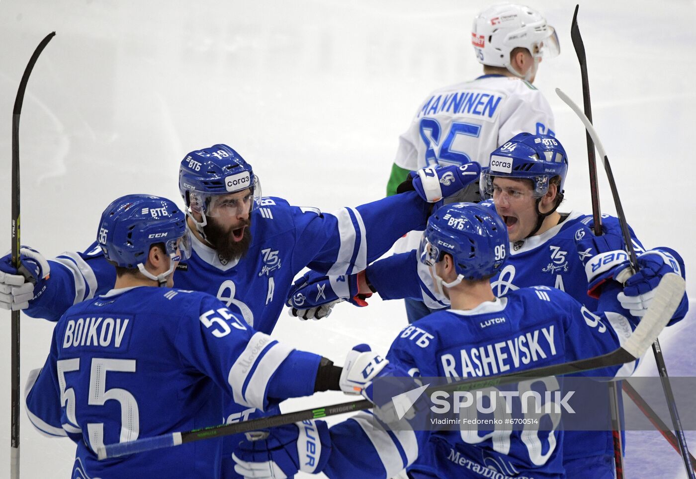 Russia Ice Hockey Kontinental League Dynamo - Salavat Yulaev