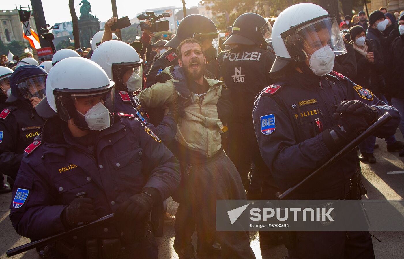 Austria Coronavirus Restrictions Protest