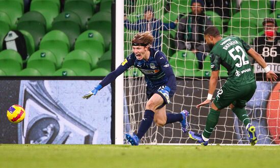 Russia Soccer Premier-League Krasnodar - Spartak