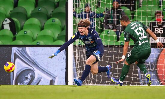 Russia Soccer Premier-League Krasnodar - Spartak