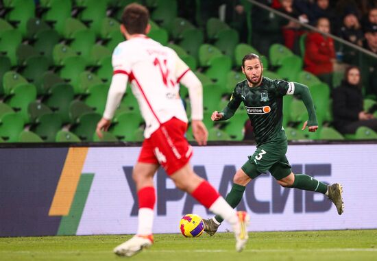 Russia Soccer Premier-League Krasnodar - Spartak