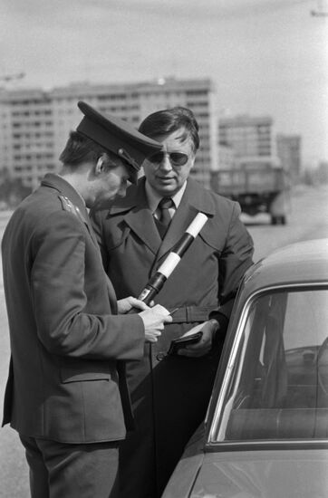 Tallinn traffic police officer Mario Kvistik