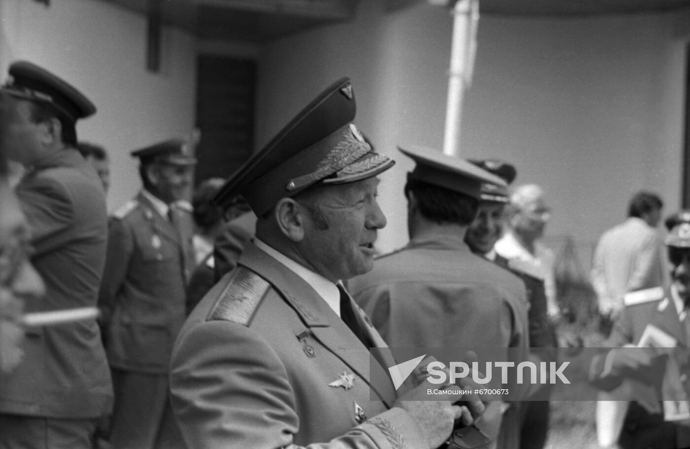 Soviet pilot and cosmonaut Alexei Leonov
