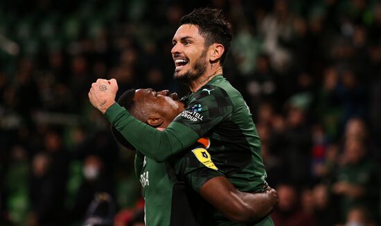 Russia Soccer Premier-League Krasnodar - Spartak