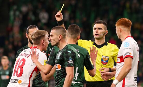 Russia Soccer Premier-League Krasnodar - Spartak