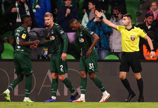 Russia Soccer Premier-League Krasnodar - Spartak