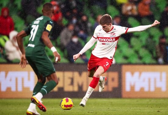Russia Soccer Premier-League Krasnodar - Spartak