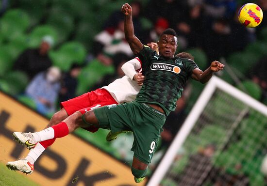 Russia Soccer Premier-League Krasnodar - Spartak