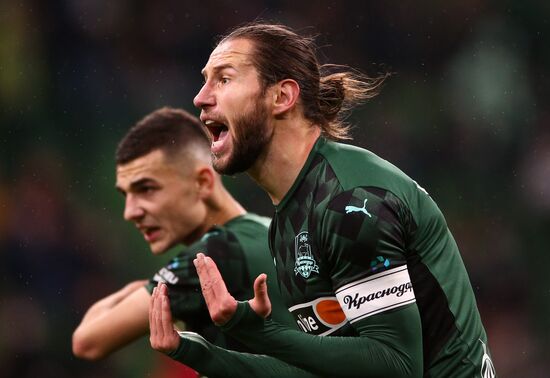 Russia Soccer Premier-League Krasnodar - Spartak