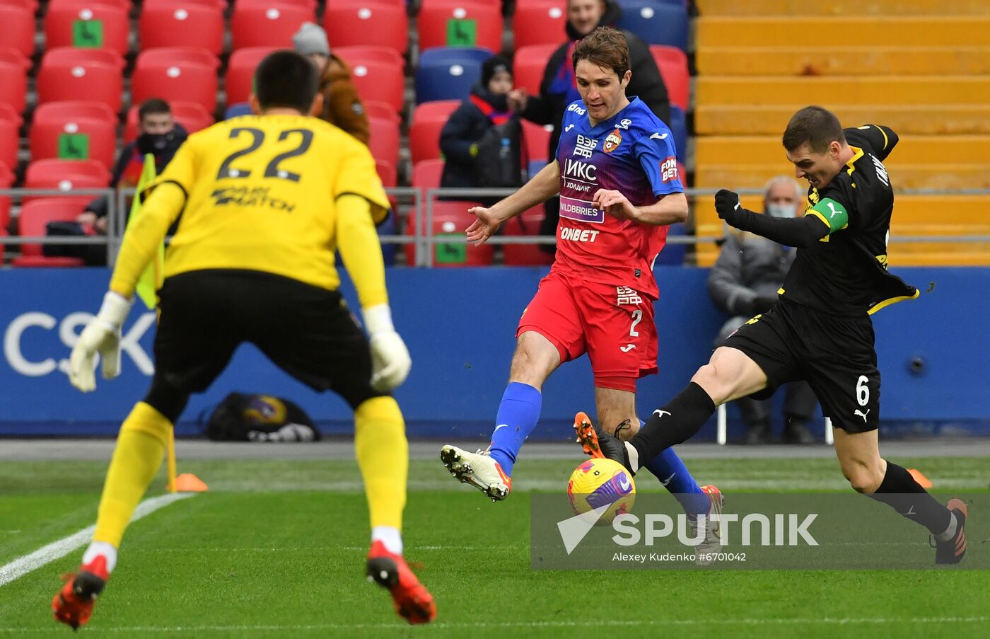 Russia Soccer Premier-League CSKA - Khimki