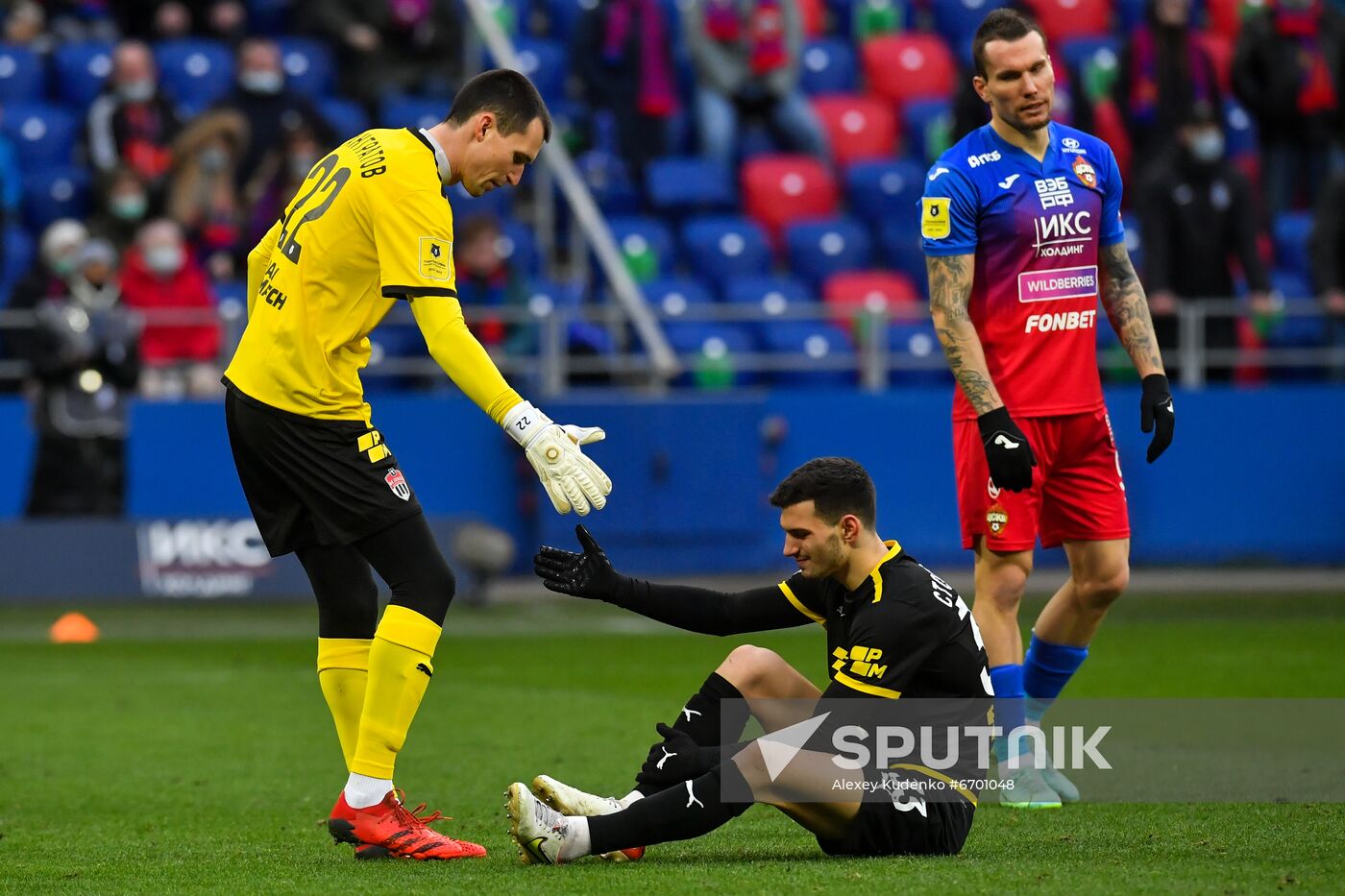 Russia Soccer Premier-League CSKA - Khimki