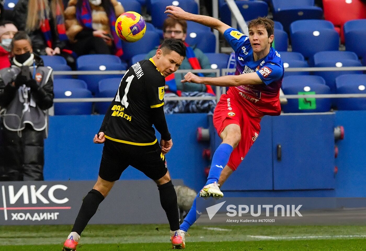 Russia Soccer Premier-League CSKA - Khimki