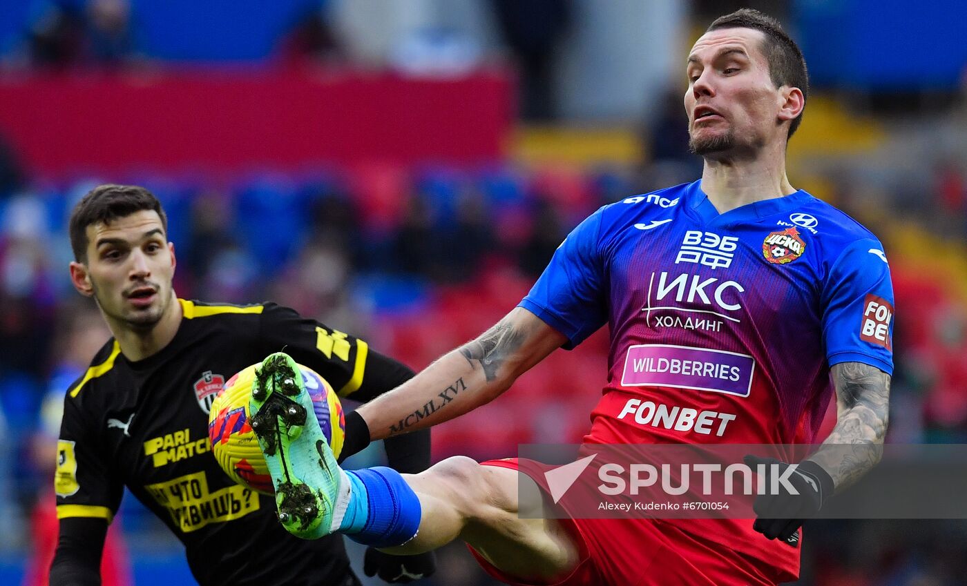 Russia Soccer Premier-League CSKA - Khimki