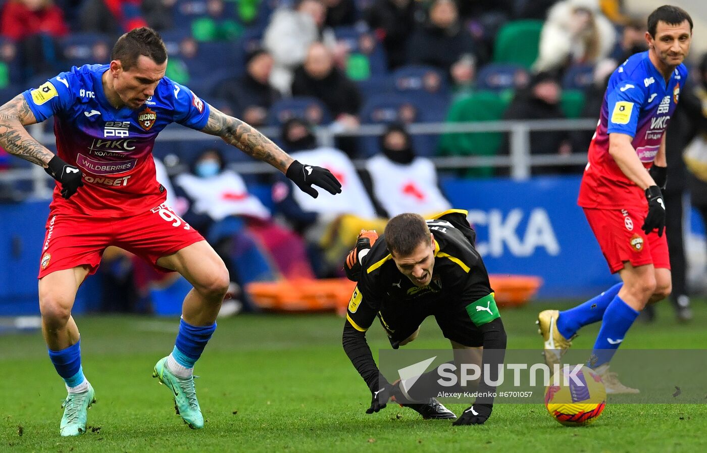 Russia Soccer Premier-League CSKA - Khimki