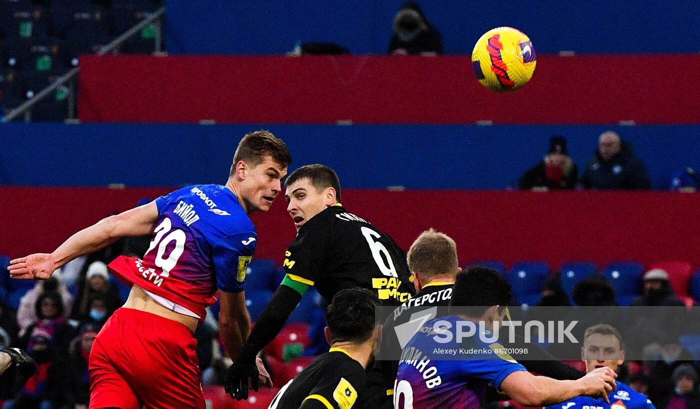 Russia Soccer Premier-League CSKA - Khimki