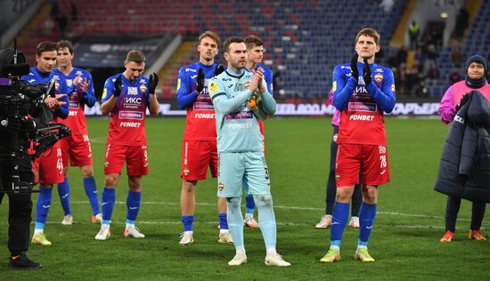 Russia Soccer Premier-League CSKA - Khimki