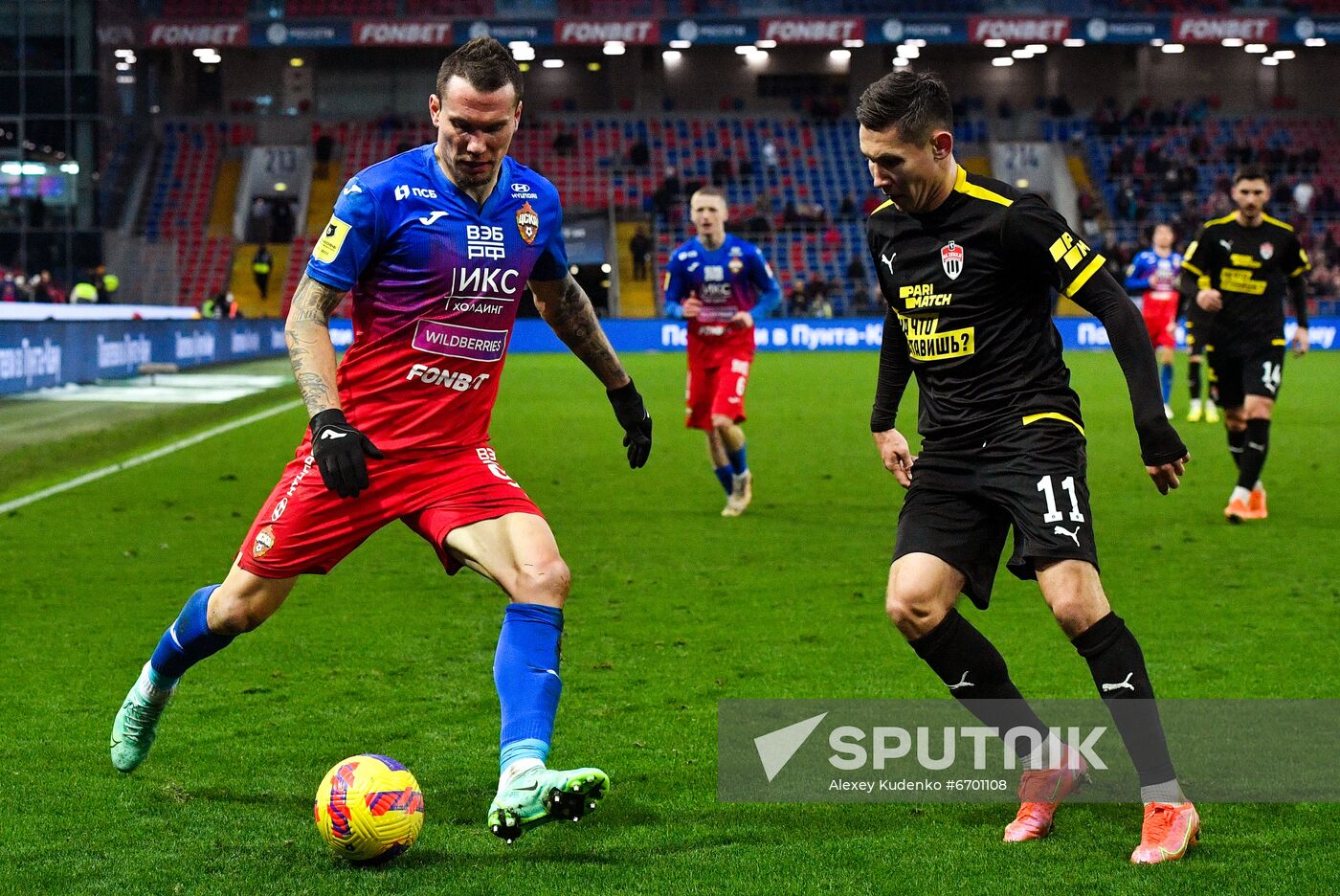 Russia Soccer Premier-League CSKA - Khimki