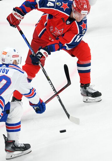 Russia Ice Hockey Kontinental League CSKA - SKA