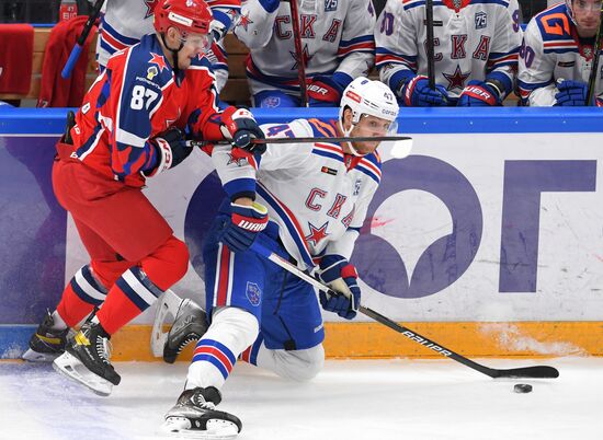 Russia Ice Hockey Kontinental League CSKA - SKA