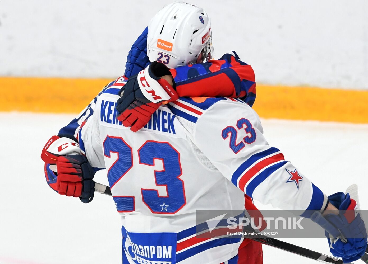 Russia Ice Hockey Kontinental League CSKA - SKA