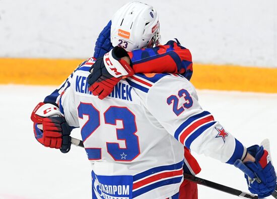 Russia Ice Hockey Kontinental League CSKA - SKA
