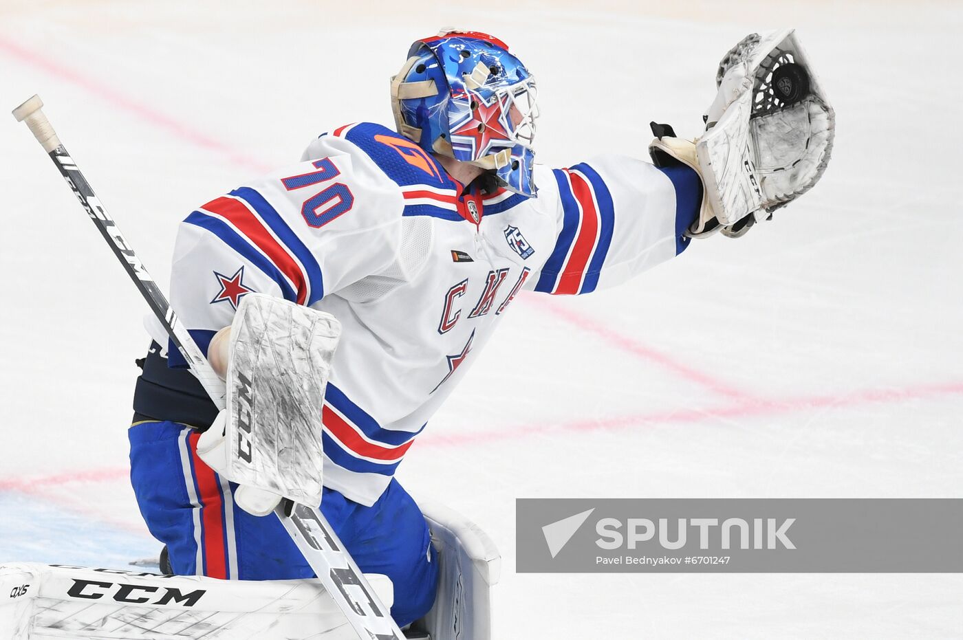 Russia Ice Hockey Kontinental League CSKA - SKA