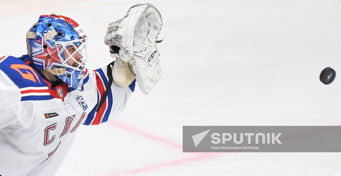 Russia Ice Hockey Kontinental League CSKA - SKA