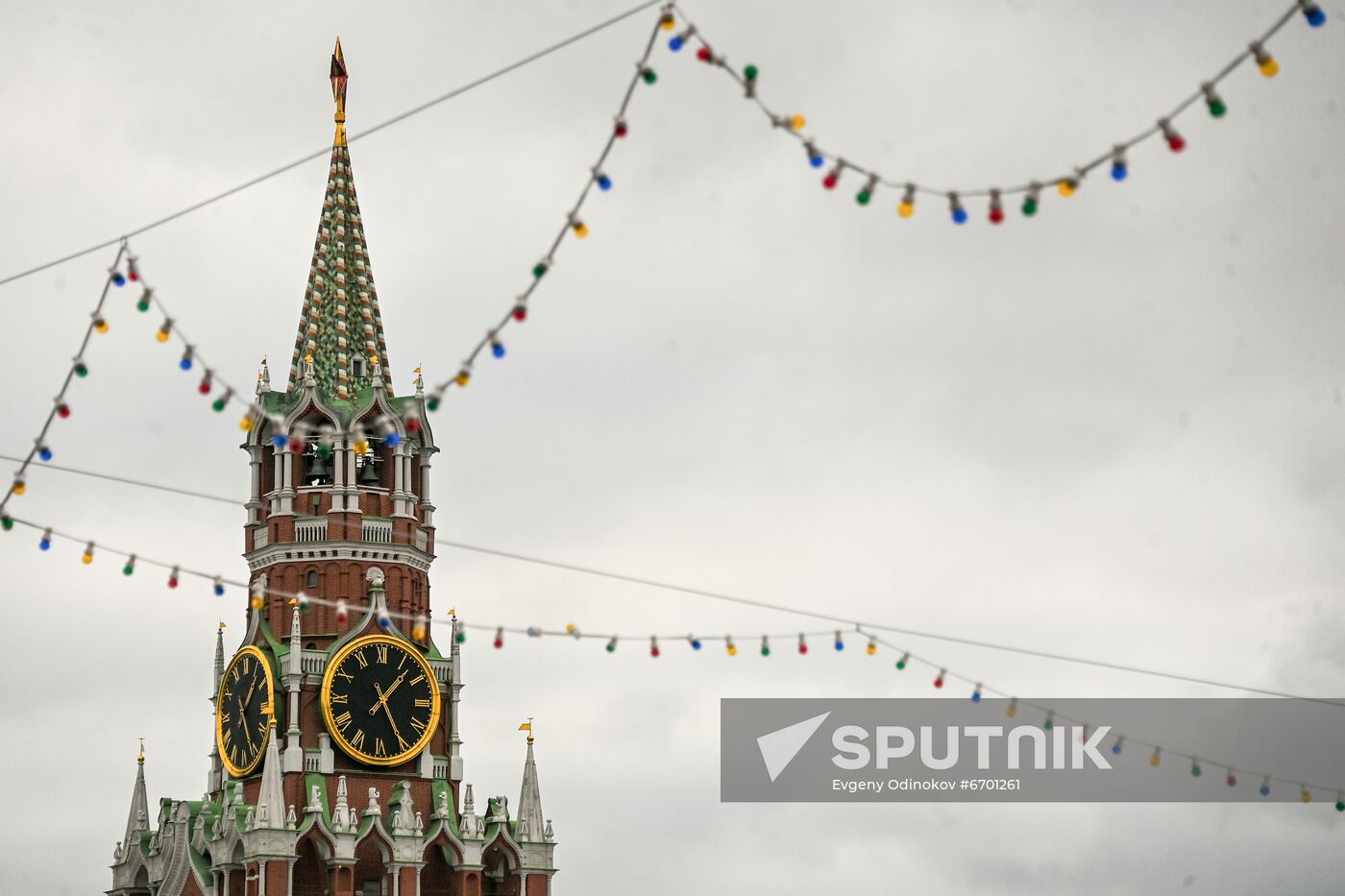 Russia New Year Festive Season Preparations