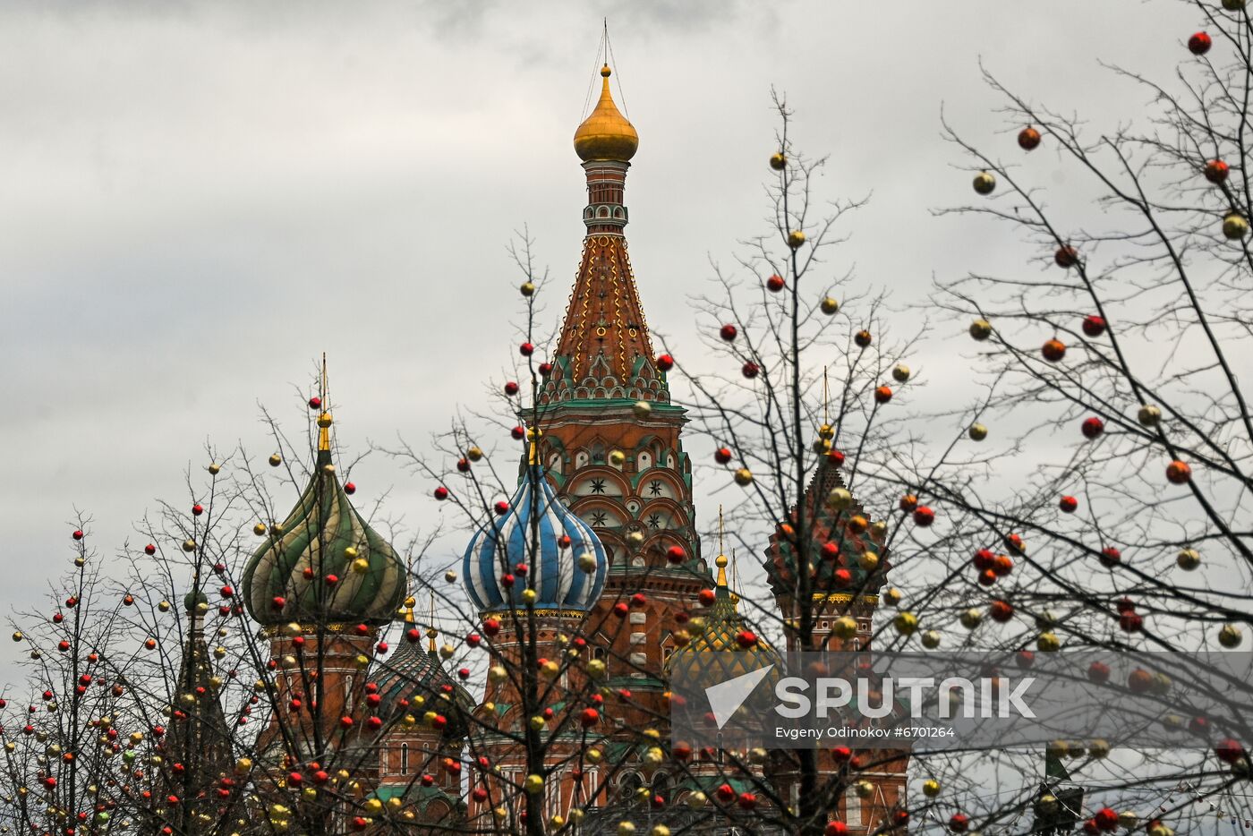 Russia New Year Festive Season Preparations